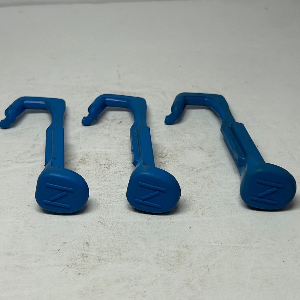 Poulan Craftsman Plastic Choke Lever Control Rod 530053443 Blue Lot Of 3
